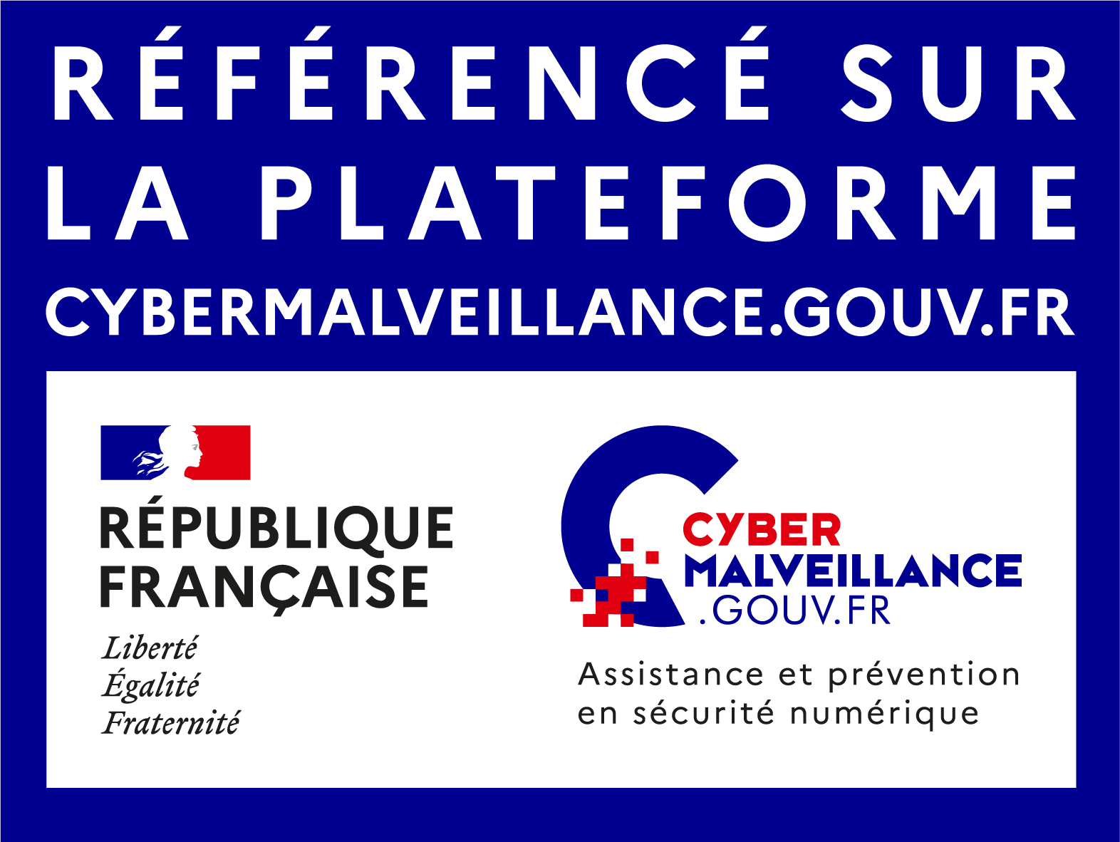 Badge Cybermalveillance.gouv.fr